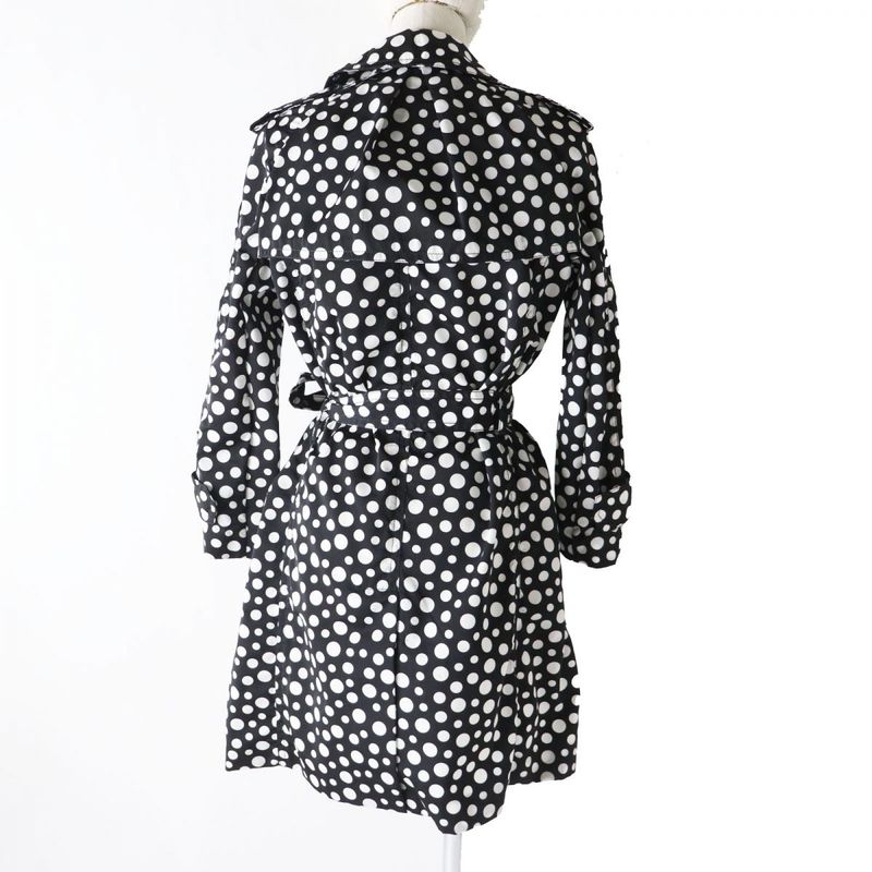 Hermes 12AW Louis Vuitton×yayoi Kusama Women's Trenchcoat Dot Pattern 100%