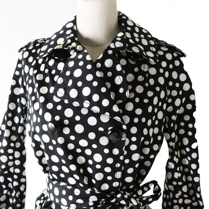 Hermes 12AW Louis Vuitton×yayoi Kusama Women's Trenchcoat Dot Pattern 100%