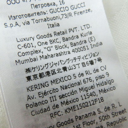 Hermes Gucci 734525 Women's Long Sleeve Cotton Poplin Shirt