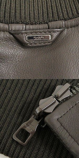 Louis Vuitton 23SS Monogram Logo Plate Leather And Nylon Reversible Blouson