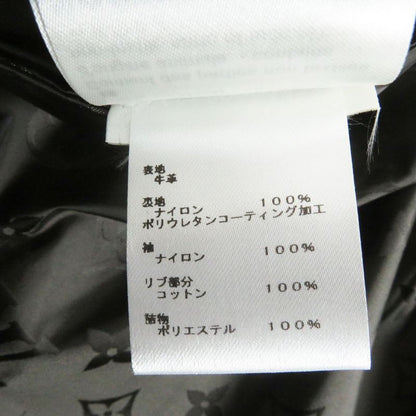 Louis Vuitton 23SS Monogram Logo Plate Leather And Nylon Reversible Blouson