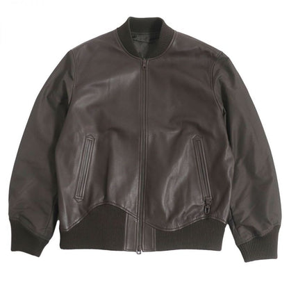 Louis Vuitton 23SS Monogram Logo Plate Leather And Nylon Reversible Blouson