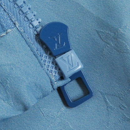 20AW Louis Vuitton 1a8a7m Monogram Clouds Cloud Pattern Zip-up Hooded Windbreake