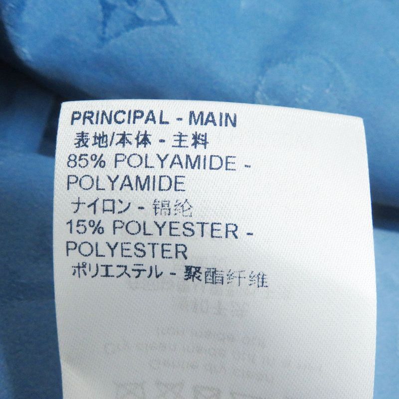 20AW Louis Vuitton 1a8a7m Monogram Clouds Cloud Pattern Zip-up Hooded Windbreake