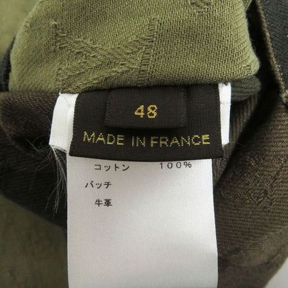 Louis Vuitton X Supreme Monogram Camouflage LV Jacquard Denim Trucker Jacket /