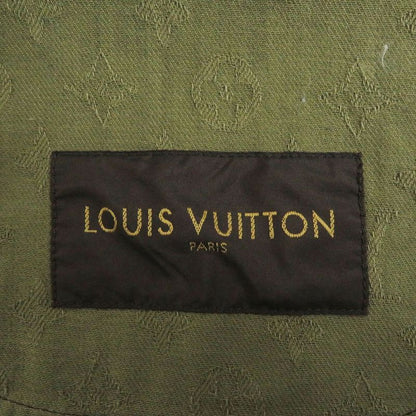 Louis Vuitton X Supreme Monogram Camouflage LV Jacquard Denim Trucker Jacket /