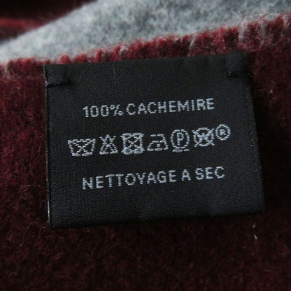 Hermes Made In Germany 100% Cashmere Kazak Large Shawl/scarf With Fringe