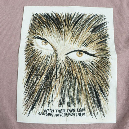 DIOR Homme Patch Embroidery 100% Cashmere Crewneck Long Sleeve Knit / Sweater