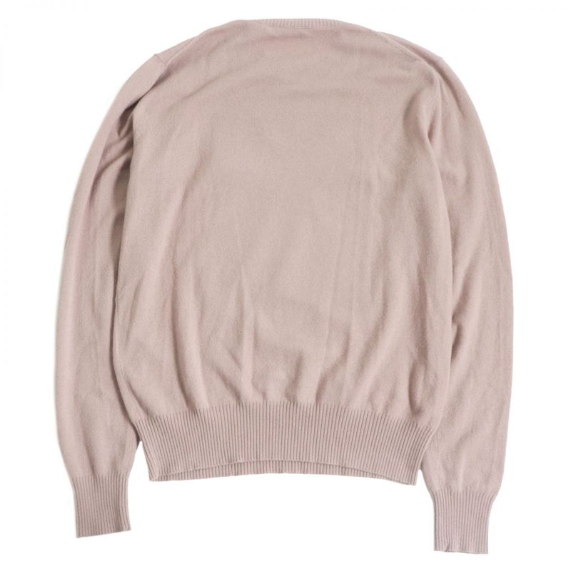 DIOR Homme Patch Embroidery 100% Cashmere Crewneck Long Sleeve Knit / Sweater