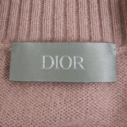 DIOR Homme Patch Embroidery 100% Cashmere Crewneck Long Sleeve Knit / Sweater