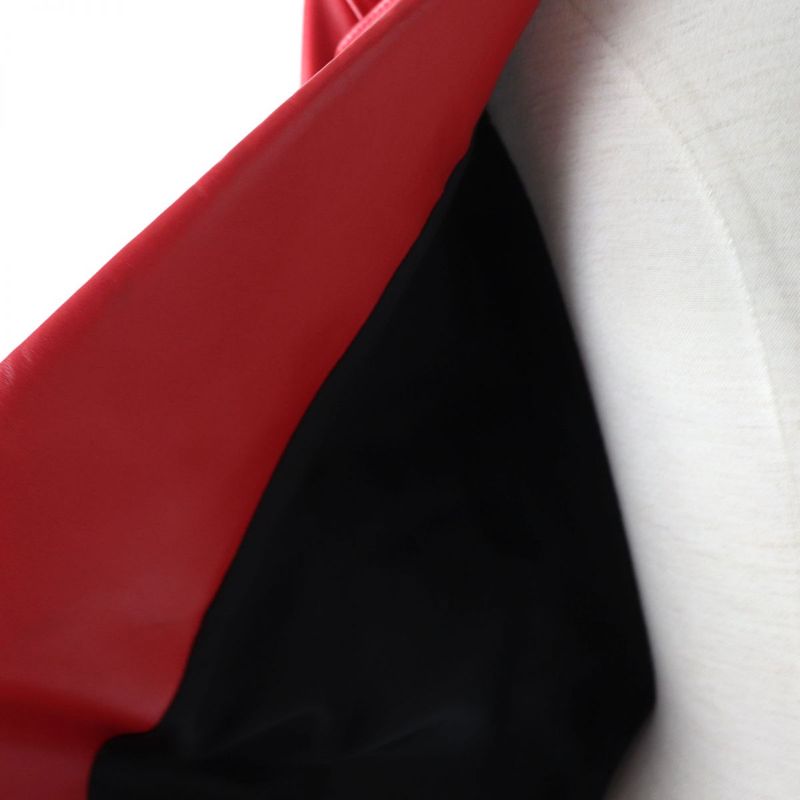 Celine 25t33 962A Phoebe Period Padded Leather Double Riders Jacket