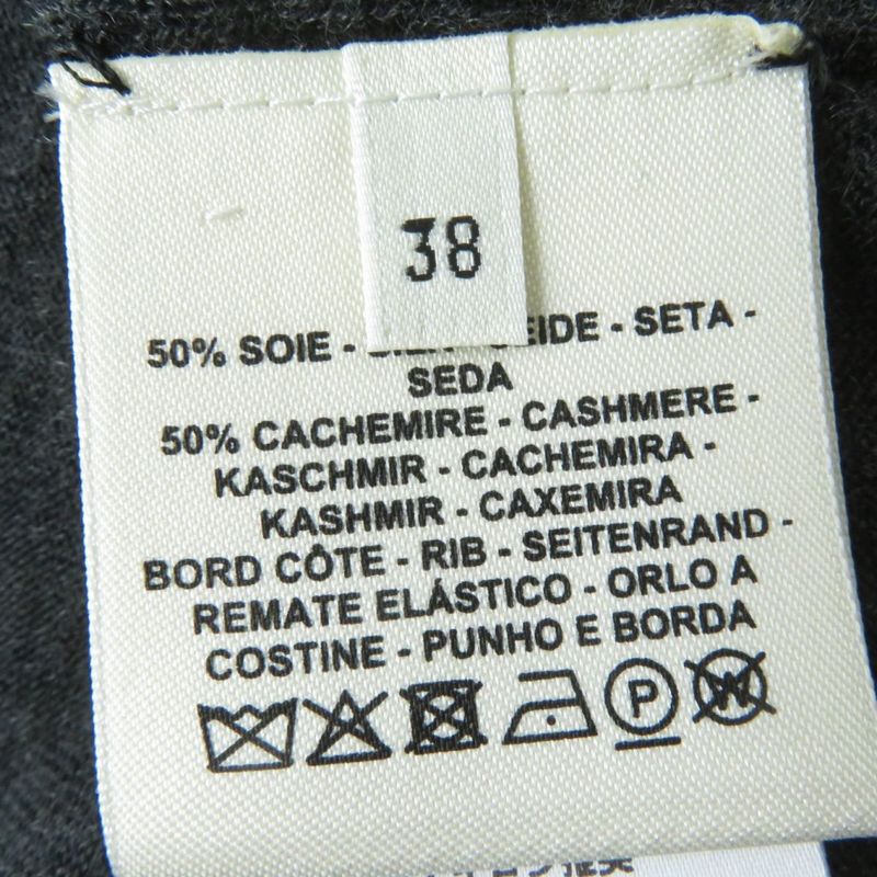 Hermes 21 Clic Clac Long-sleeved Knit Dress In Dotted Silk And Cashmere