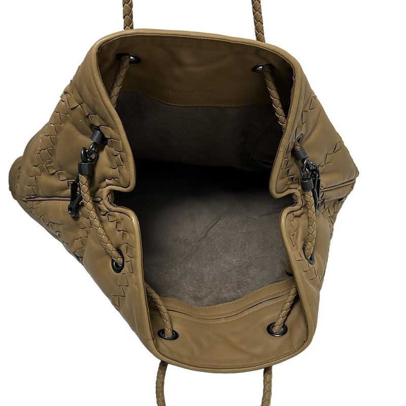 Bottega Veneta Intrecciato 195420 Light Brown Leather