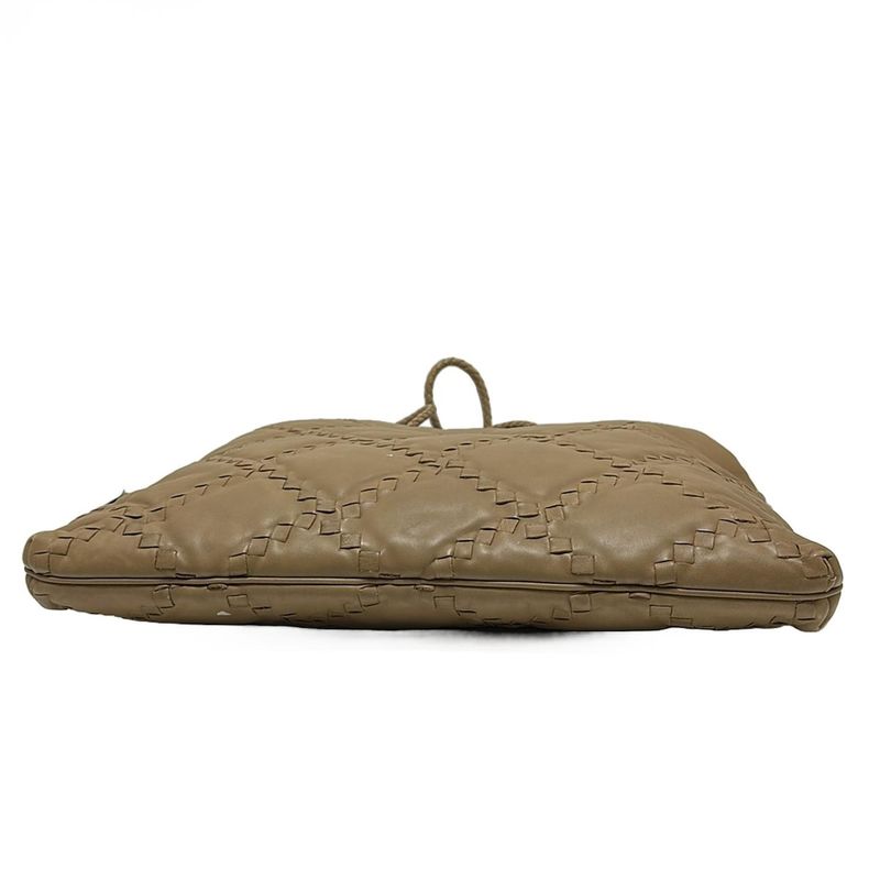 Bottega Veneta Intrecciato 195420 Light Brown Leather