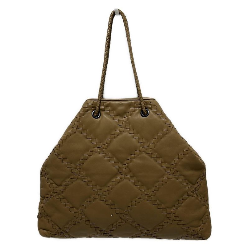 Bottega Veneta Intrecciato 195420 Light Brown Leather