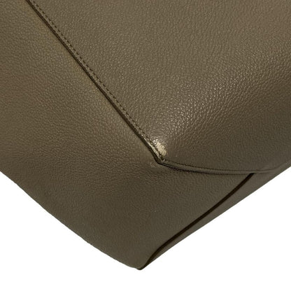 Celine Tote Cabas Phantom Small With Belt Taupe (gray Beige) Leather