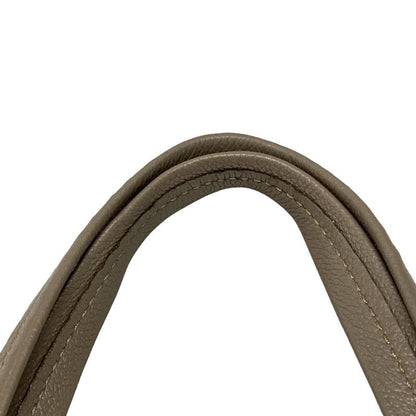 Celine Tote Cabas Phantom Small With Belt Taupe (gray Beige) Leather