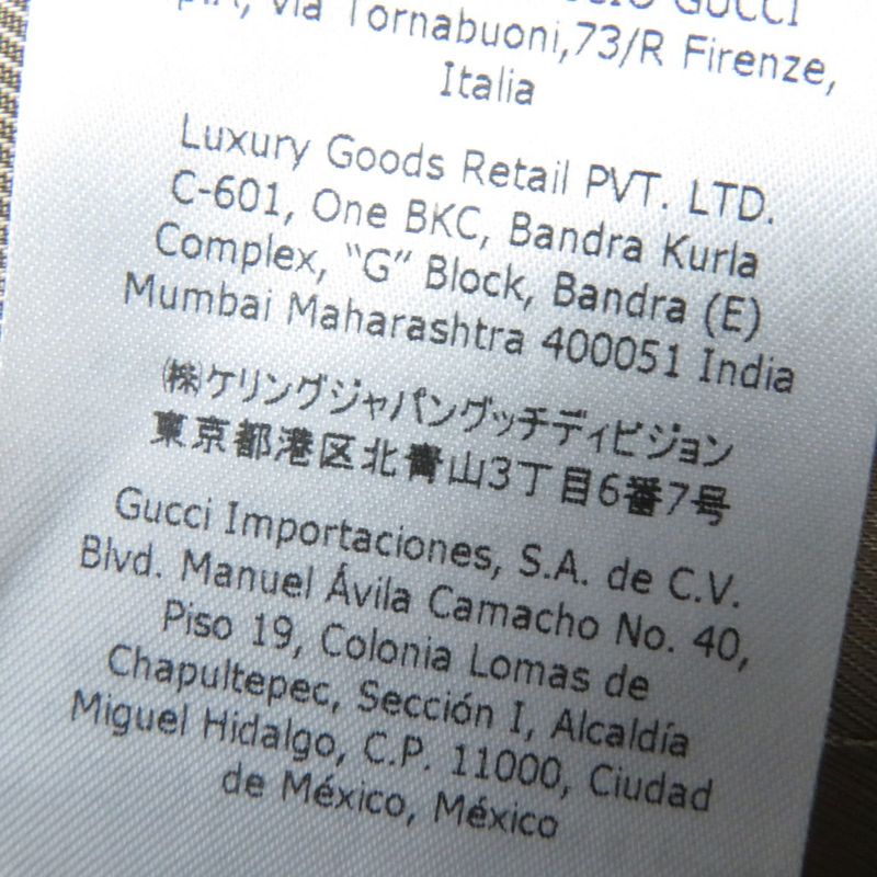 Gucci 2021 652006 Glen Check Pattern Single Jacket/wool Jacket Grayish