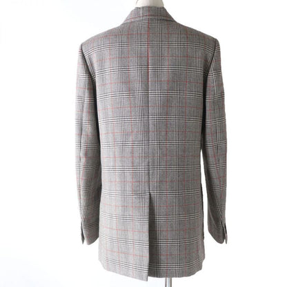 Gucci 2021 652006 Glen Check Pattern Single Jacket/wool Jacket Grayish