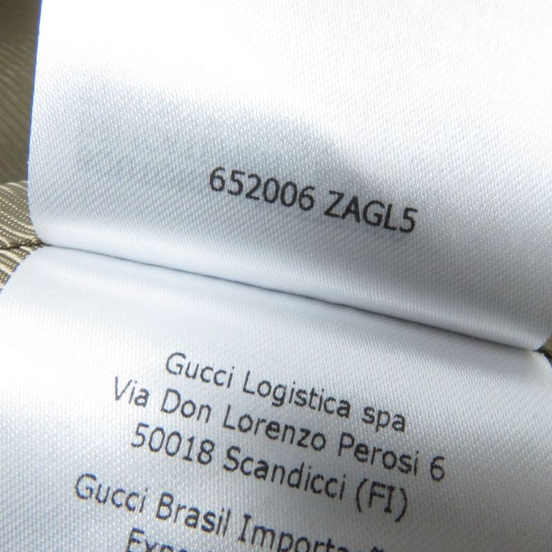 Gucci 2021 652006 Glen Check Pattern Single Jacket/wool Jacket Grayish