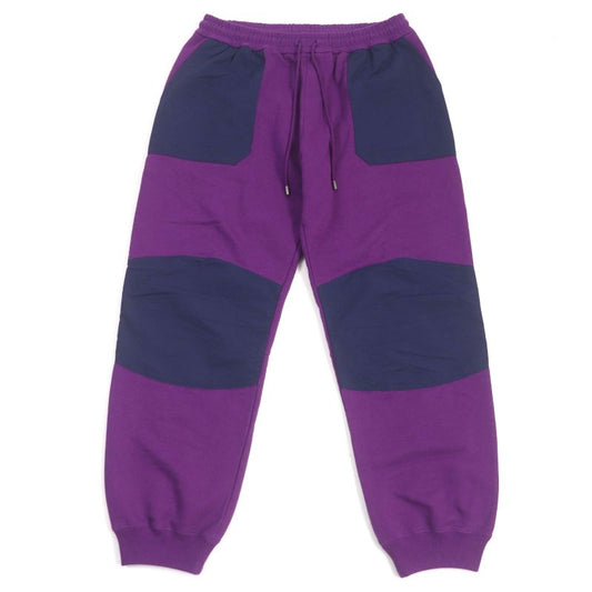 Gucci THE North FACE 21AW 671463 Cotton Logo Print Sweatpants Easy Pants Purple