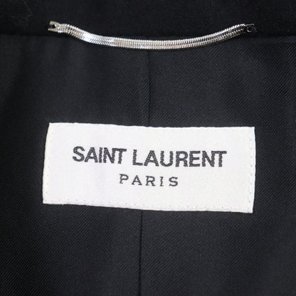 Saint Laurent Paris 2021 687349 Wool Lined 100% Silk Single Tailored Jacket