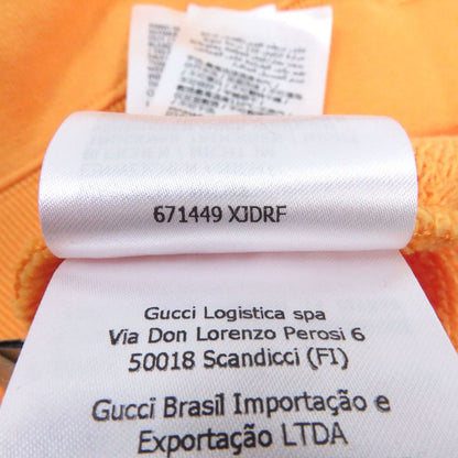 Gucci THE North FACE 21AW 671449 Cotton Bicolor Logo Print Sweatshirt Navy