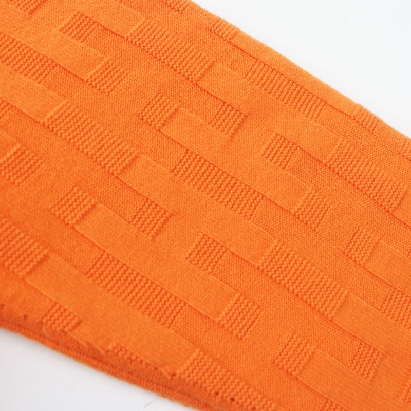 Hermes 2022 Reversible Zip-up Down Knit Blouson/hoodie H Pattern Down Jacket