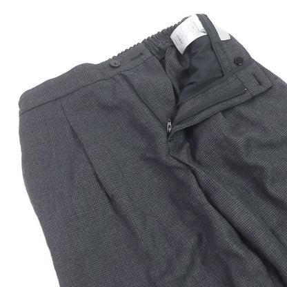 DIOR Homme 013c112a4789 Woven 100% Wool Easy Pants Chef Pants Tapered Pants
