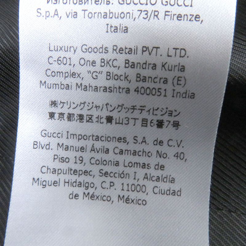 Gucci Balenciaga 21AW 676014 The Hacker Jumbo GG Jacket Hacker Project Tailored