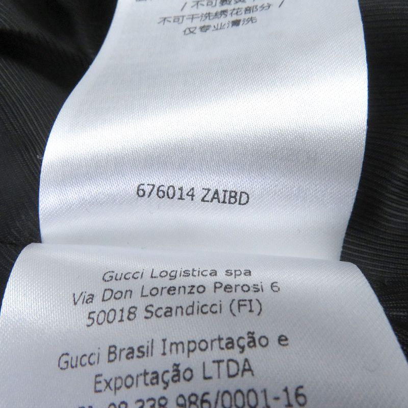 Gucci Balenciaga 21AW 676014 The Hacker Jumbo GG Jacket Hacker Project Tailored