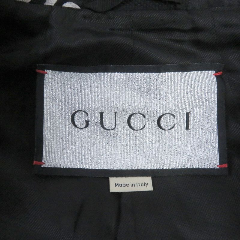 Gucci Balenciaga 21AW 676014 The Hacker Jumbo GG Jacket Hacker Project Tailored