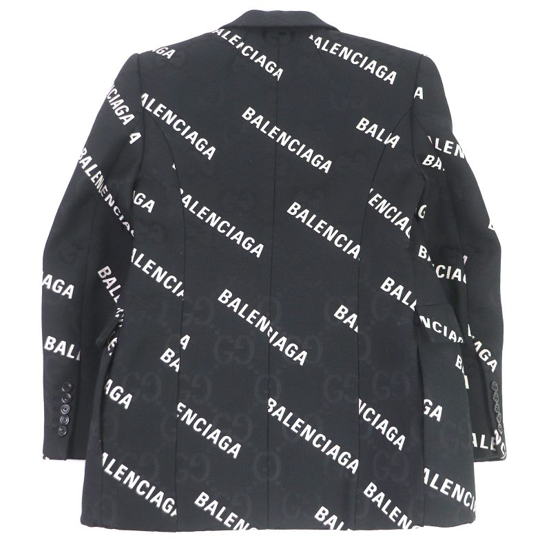 Gucci Balenciaga 21AW 676014 The Hacker Jumbo GG Jacket Hacker Project Tailored