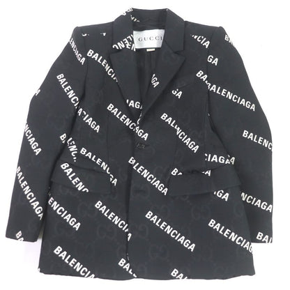 Gucci Balenciaga 21AW 676014 The Hacker Jumbo GG Jacket Hacker Project Tailored