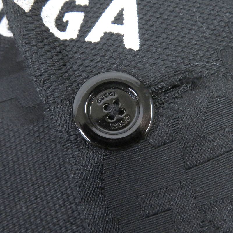 Gucci Balenciaga 21AW 676014 The Hacker Jumbo GG Jacket Hacker Project Tailored