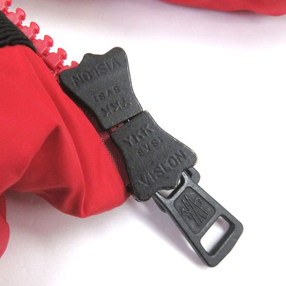 Moncler 18-19aw Montcla Logo Embroidery WZIP Hooded Down Jacket Red 2 Made In