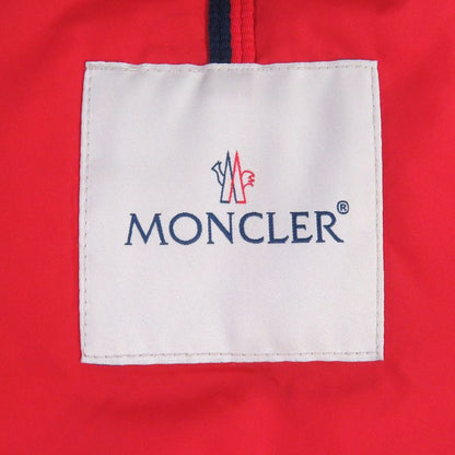 Moncler 18-19aw Montcla Logo Embroidery WZIP Hooded Down Jacket Red 2 Made In