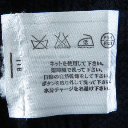 CHANEL P46489 100% Cashmere 4-pocket Cable Knit Cardigan With Camellia Brooch