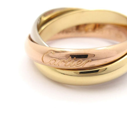 Cartier Ring 55 Trinity B4052755 18K Three-color