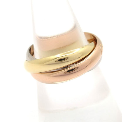 Cartier Ring 55 Trinity B4052755 18K Three-color