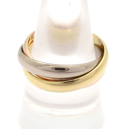 Cartier Ring 55 Trinity B4052755 18K Three-color