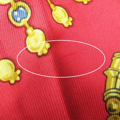 Hermes Parures Des Sables Desert Accessories Silk And Cashmere-blend Twill