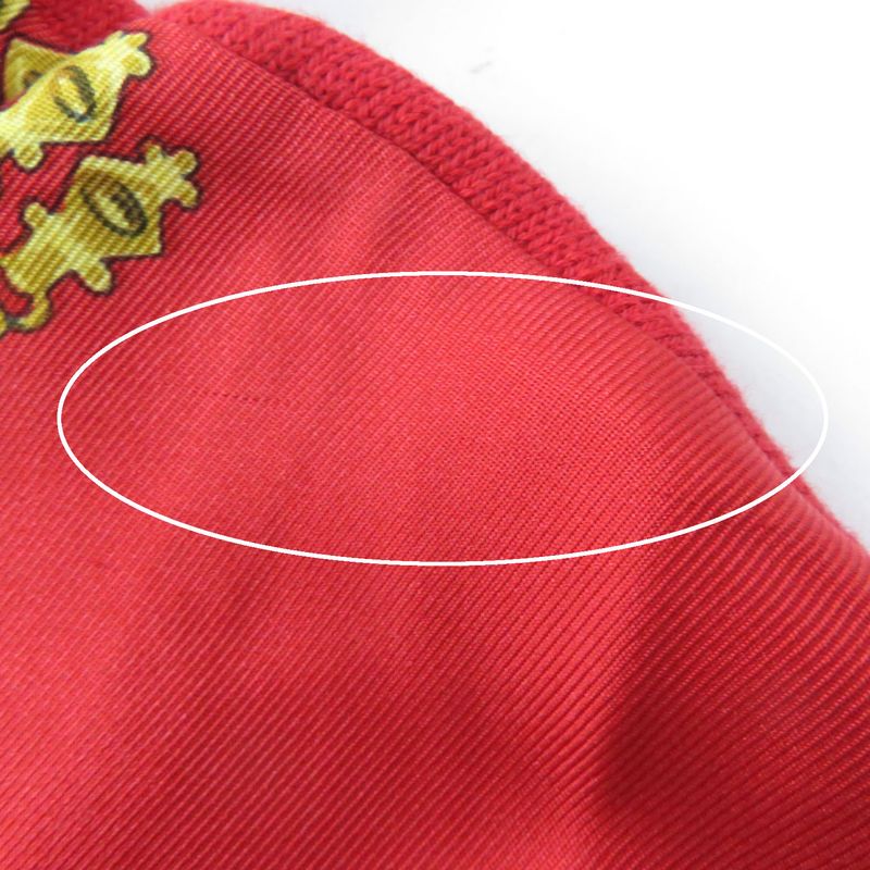 Hermes Parures Des Sables Desert Accessories Silk And Cashmere-blend Twill