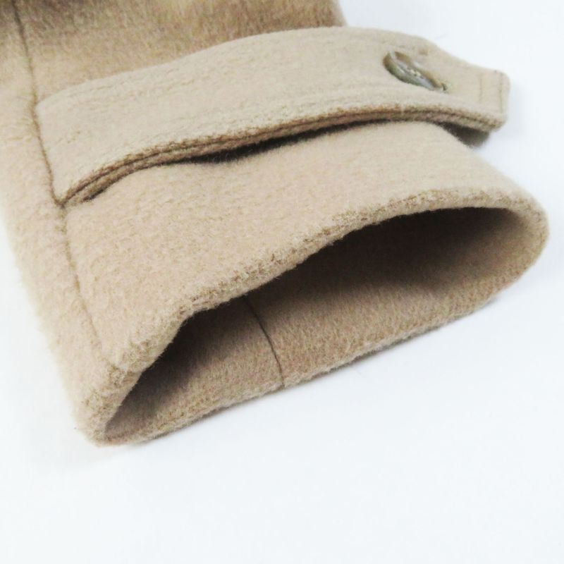 Gucci 2019 325072 100% Wool Double Breasted Jacket/coat Beige 36 Made In Italy