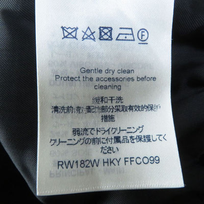 Louis Vuitton 18AW Silk Blend Beautiful Silhouette Belted Coat Purple 38 With