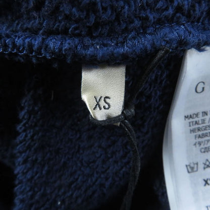 Gucci 23SS 717427 100% Cotton Interlocking G WOOF Print Pullover Hoodie Navy XS