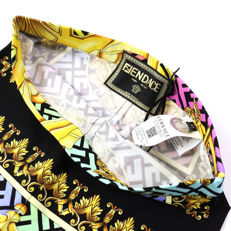 Fendi Versace Fendi Versace 22SS 1004962 Fendace Baroque Leggings Spats