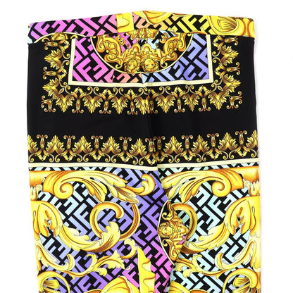 Fendi Versace Fendi Versace 22SS 1004962 Fendace Baroque Leggings Spats