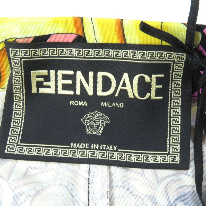 Fendi Versace Fendi Versace 22SS 1004962 Fendace Baroque Leggings Spats