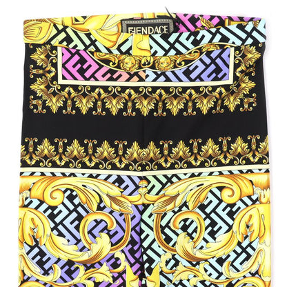 Fendi Versace Fendi Versace 22SS 1004962 Fendace Baroque Leggings Spats